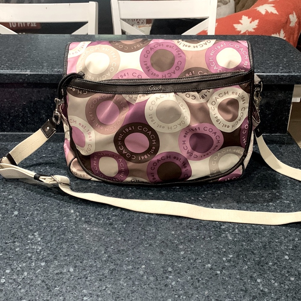 Coach baby diaper bag. IMMACULATE condition & coach quality.